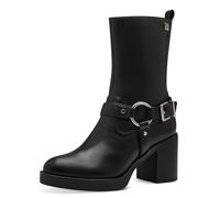 s.Oliver Bottines À Talon pour Femme 5-25305-43, Botas Cortas al Tobillo Mujer, Negro, 36 EU