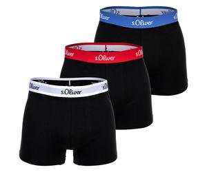 s.Oliver Calzoncillo boxer azul / rojo fuego / negro / blanco L azul / rojo fuego / negro / blanco