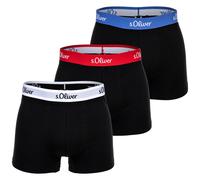s.Oliver Calzoncillo boxer azul / rojo fuego / negro / blanco M EUR