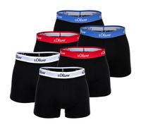 s.Oliver Calzoncillo boxer azul / rojo fuego / negro / blanco XL EUR