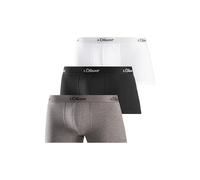 s.Oliver Calzoncillo boxer gris moteado / negro / blanco S gris moteado / negro / blanco