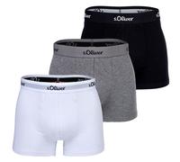 S.Oliver Calzoncillos Hombre, 3er Paquete - Boxer con Apertura,