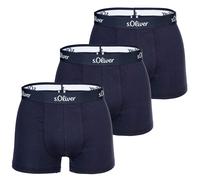 S.Oliver Calzoncillos Hombre, 3er Paquete - Boxer con Apertura,