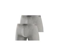 s.Oliver Calzoncillos Tipo bóxer Ph-234b_LS para Hombre (Paquete de 2), 2 x Gris Claro Jaspeado, L