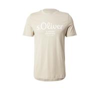 s.Oliver Camiseta arena / blanco XL arena / blanco