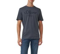 s.Oliver 2139909 Camiseta, Gris Oscuro, M para Hombre