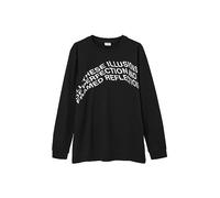 s.Oliver Camiseta de Manga Larga Camisa, Negro 019, 140 para Niños