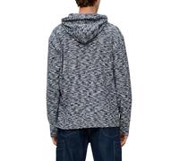 s.Oliver Camiseta de Manga Larga con Capucha, Azul 727, M para Hombre