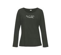 s.Oliver Camiseta de Mujer, Verde Oscuro, 42-44
