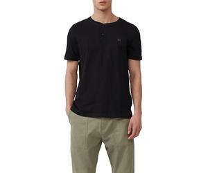 s.Oliver Camiseta Henley para Hombre, Negro, XXL