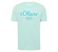 S.Oliver Camiseta Hombre - Básico,Logotipo Impreso,Cuello Redondo,Algodón