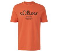 S.Oliver Camiseta Hombre - Básico,Logotipo Impreso,Cuello Redondo,Algodón