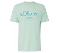 S.Oliver Camiseta Hombre - Básico,Logotipo Impreso,Cuello Redondo,Algodón