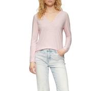 s.Oliver Camiseta Informal de Manga Larga con Cuello Henley y Estructura, 4101, 38