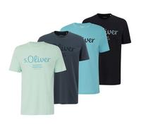 s.Oliver Camiseta navy / turquesa / gris oscuro / menta S navy / turquesa / gris oscuro / menta