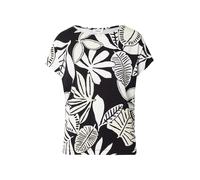 s.Oliver Camiseta negro / blanco XL negro / blanco