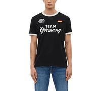 s.Oliver Camiseta para Hombre 2178752 (Paquete de 1), Negro, L