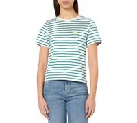 s.Oliver Camiseta para Mujer, Azul Verde 66g2, 36