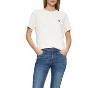 s.Oliver Camiseta para Mujer con Bordado de corazón, Informal y Suave, para Uso Diario y Ocio, 02d0, 40