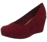 s.Oliver Casual 5-5-22408-29 - Zapatos clásicos de Tela para Mujer, Color Rojo, Talla 41