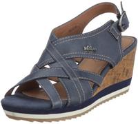 s.Oliver Casual 5-5-28332-38 - Sandalias de Vestir para Mujer, Color Azul, Talla 36