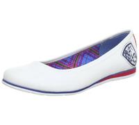 s.Oliver Casual, Bailarinas Mujer, Blanco-Weiß (White 100), 41