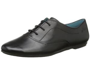 s.Oliver Casual, Zapatos de Cordones Brogue Mujer, Negro 1, 38 EU