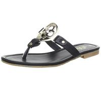 s.Oliver Chanclas Casuales para Mujer, Negro, 39 EU