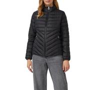 s.Oliver Chaqueta acolchada ligera con cuello alto, Negro, 40