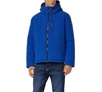 s.Oliver Chaqueta acolchada para hombre con capucha desmontable, azul, M