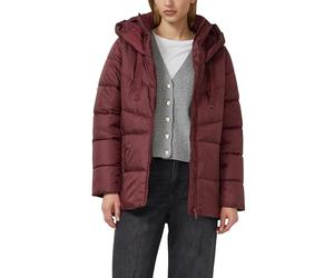 s.Oliver Chaqueta acolchada para mujer con cuello alto y capucha, 3902_burdeos, 48
