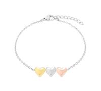 s.Oliver Collar - Elegante collar de acero inoxidable pulido - plata - cadena de eslabones 40 cm - wasserfest & hautfreundlich