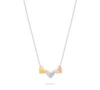 s.Oliver Collar elegante de acero inoxidable pulido - plata - cadena de ancla 40 cm - impermeable y agradable para la piel