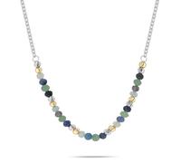 s.Oliver Collar elegante de acero inoxidable pulido - plata - cadena de ancla 47 cm - impermeable y delicado con la piel