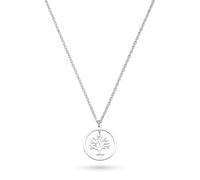 s.Oliver Collar elegante de acero inoxidable pulido - plata - cadena de ancla 47 cm - impermeable y delicado con la piel