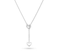 s.Oliver Collar elegante de plata 925 pulida, cadena de ancla de 45 cm, resistente al agua y respetuosa con la piel