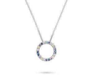 s.Oliver Collar elegante de plata 925 pulida, cadena de eslabones de 45 cm, resistente al agua y respetuosa con la piel