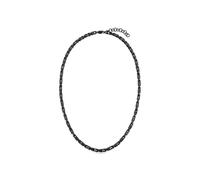 s.Oliver Collar para hombre de acero inoxidable mate