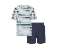 s.Oliver Conjunto de Pijama para Hombre, Gris Mel/Nav, 50-52