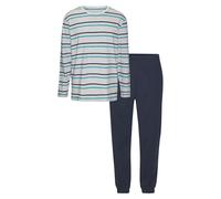 s.Oliver Conjunto de Pijama para Hombre, Gris Mel/Nav, 50-52