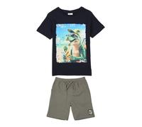 s.Oliver Conjunto turquesa / azul oscuro / jade / naranja claro 128-134 turquesa / azul oscuro / jade / naranja claro