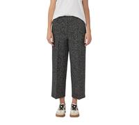 s.Oliver Culotte en Aspecto Jaspeado con Cintura elástica, 9999_Negro, 40