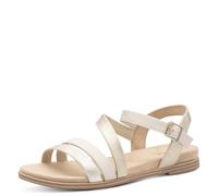 s.Oliver Damen 5-28106-44, Sandalias Planas Mujer, Champagne Comb, 41 EU