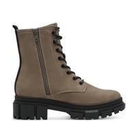 s.Oliver Damen Lace Boot Flat 5-25214-41, Botas Cortas al Tobillo Mujer, Gris Oscuro, 39 EU