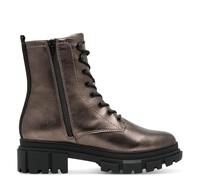 s.Oliver Damen Lace Boot Flat 5-25214-41, Botas Cortas al Tobillo Mujer, Gris Peltre, 38 EU