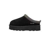 s.Oliver Damen Mule Flat 5-27104-43, Mujer, Negro, 39 EU