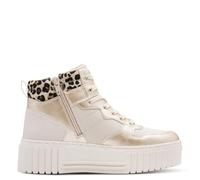 s.Oliver Damen Sneaker High 5-25225-43, Zapatillas Mujer, Color Beige, 40 EU