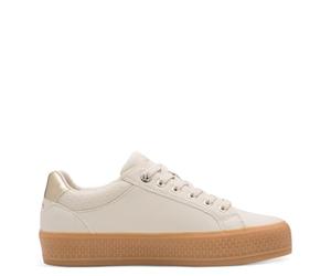s.Oliver Damen Sneaker Low 5-23600-42, Zapatillas Mujer, Crema, 40 EU