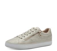 s.Oliver Damen Sneaker Low 5-23615-42, Zapatillas Mujer, Champagne Snak, 41 EU