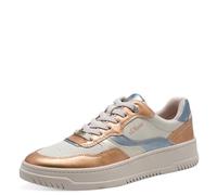 s.Oliver Damen Sneaker Low 5-23632-42, Zapatillas Mujer, Bronce Comb, 38 EU